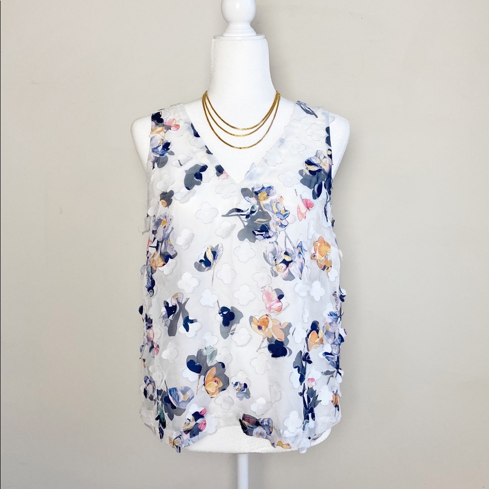 ANDEAWY Flower Flutter Top - Medium